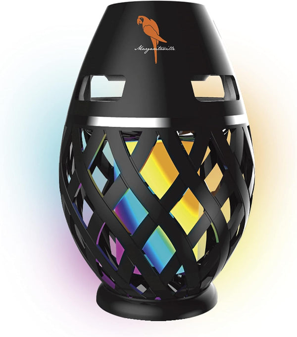 Margaritaville Tiki Torch, Waterproof Bluetooth Speaker, Portable Party Speaker with Multicolor LED Lights