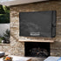 ULTCOVER Waterproof Outdoor TV Cover for 28-32 inch Outside Flat Screen Televisions with Mounts and Stands, Black