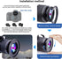 40.5mm to 77mm Camera Lens Adapter, Step Up Ring Adapter for All 77mm Filter Accessories