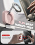 LISEN Rose Universal in Flight Airplane Phone Holder Mount, Hands-Free Viewing with 360 Degree Rotation, Travel