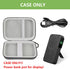 Portable Charger Case Compatible with Anker MagGo Power Bank (10K) 15W MagSafe Battery Pack, Storage Holder for 633/622/621/321/A1654 10000mAh 5000mAh Cell Phone Power Delivery - Carrying Bag Only