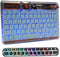 Bluetooth Keyboard for iPad, 10-inch Wireless Keyboard for PC Tablet Phone, Rechargeable Multi-Device RGB Backlit