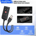USB to 3.5mm Jack Audio Sound Card Adapter for Kingston Cloud II, Gaming Headset 7.1 Channel for PS5, Xbox