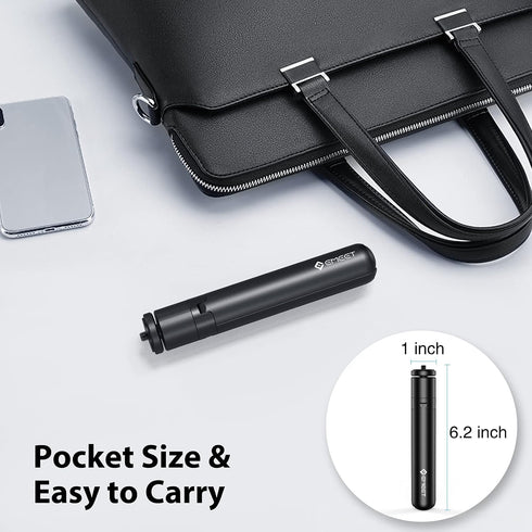 Webcam Tripod, EMEET Professional Mini Tripod, Portable & Lightweight, Adjustable Height, Universal Compatible