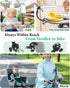 WISHCODE 16 Max/14/13/12, S24, 47" Stroller Phone Holder, Gooseneck Cell Phone Mount for Baby Stroller, Shopping Cart