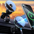 Crienten for MagSafe Car Mount Charger, 15W Magnetic Wireless Car Charger & Magnetic
