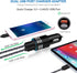 USB C Fast Car Charger for Samsung Galaxy S24 S23 S22 S21 FE S20 Ultra Z Flip 5 4/Z Fold 5 4 A15 A54 A14 A53 A03S A13 A23 A12 A32 A50,Quick Charge 3.0 Rapid Car Adapter+6ft Type C Fast Charging Cable