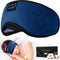 TOPOINT Sleep Headphones, Bluetooth Sleep Mask with Headphones, Aid Sleep Light Blackout Eye Mask for Side Sleepers