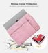 Lacdo 13 inch Laptop Sleeve Case for MacBook Air/Pro and iPad Pro, Waterproof Storage for 13 inch Devices (Sakura Pink)