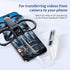 ROKO 17 16 15/iPad/Mac/Laptop3 1 SD Card Reader,Micro SD Card Reader for iPhone in sd Card Reader with Dual Slots & USB