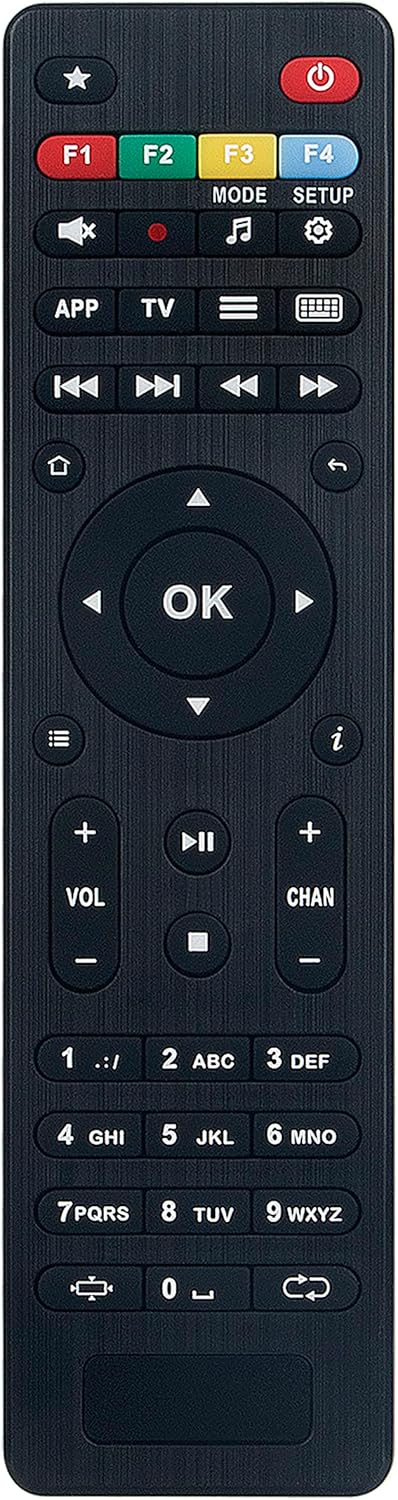 Replace Remote Control Compatible with MAG 250, MAG 254, MAG 256, MAG 257, MAG 322, MAG256w1, MAG350, MAG424, MAG420,