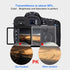 Nikon D500 Screen Protector, Professional Optical Tempered Glass LCD Screen Protector for Nikon D500