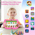 Kids Tablet 7 inch, Android 12 Tablet for Kids, 4GB RAM 32GB ROM, 512GB Expansion, with Parental Control, Pink