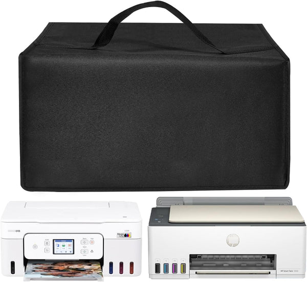 Printer Dust Cover Heavy Duty 600D Nylon Antistatic Waterproof Convenient Protective Case