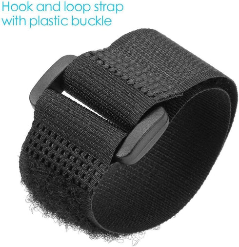 Premium Cinch Straps - Reusable Hook & Loop Tie Down Fastener Straps for Organizing Cables (Pack of 10)