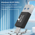 VAKS USB C to USB 3.0 Adapter (4 Pack) Type C Male to USB 3.0 Male Converter for Mobile Phones and Computers