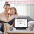 Svemei 2PCS Pairing,40H Portable Bluetooth Speaker, Cute Cat Mini Wireless Speakers with Loud Stereo Sound, Built
