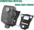 RUKUHOT Body Camera Mount, Universal Mounts & Clamps for All Models Police Body Cam, Strong Magnet Holder