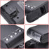 Camera Flash Speedlite for DSLR Cameras, Portable Mini Digital Hot Shoe Mount Flashlight with Auto Pre Flash Sensor