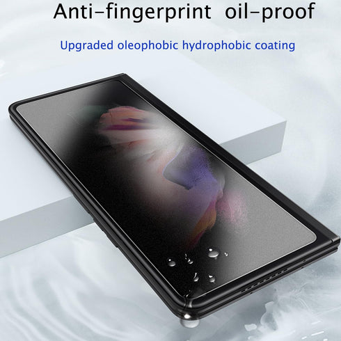 2+1 Pack Privacy Screen Protector for Samsung Galaxy Z Fold 5 5G 2023 - Anti-Peep, 2PCS Outside + 1PCS Inside