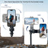 LenTok Phone Tripod Stand with Remote Zoom for Video Recording, Vlog Metal Selfie Stick Tripod for iPhone with Wireless