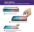 AACL Glass Screen Protector for Samsung Galaxy S10 Plus, 6.4-Inch, 2 Pack, Curved Tempered Glass, Black, Fingerprint