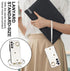 Samsung Galaxy S24 Plus / S24+ Phone Case for Women, Crossbody Wallet Case with Credit Card Holder, Shockproof Black