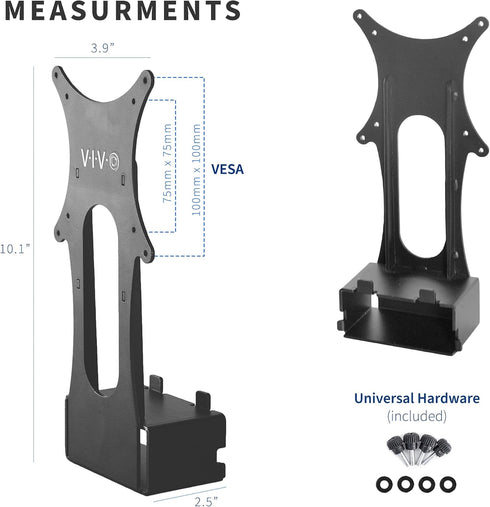 VIVO Quick Attach VESA Adapter Plate Bracket for Samsung T55 Series Monitors, VESA up to 100x100