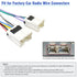 1995-2008,Compatible 1990-2008,10Pin 6Pin ISO Radio Wiring Harness for Nissan Stereo Wire Adapter with Infiniti Radio