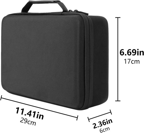 co2CREA Hard Case for AuKing Projector 2024, Upgraded Mini Projector 7500 Lumens Multimedia Home Theater