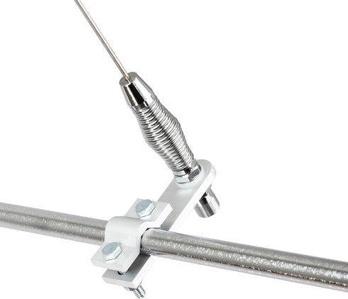 RoadPro (RP-557) 28" AM/FM Mirror Mount Stainless Steel Antenna Kit with 2" Shock