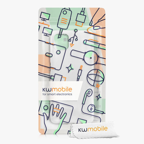 kwmobile Samsung Galaxy A12 Case - Soft Slim Protective TPU Silicone Cover - Matte White