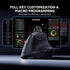 ECHTPower 7-Level 8000, Programmable Ergonomic Vertical Mouse, Wireless Rechargeable Mouse with LED Display, Adjustable