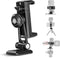 NEEWER Metal Phone Tripod Mount Adapter with Arca QR Base, Cold Shoe, 360° Swivel, Compatible with iPhone 15 Pro