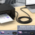 10 USB C Printer Cable Feet Long USB B to USB C Printer Scanner Cord to Computer for MacBook Pro/Air, iPad Pro/Air, HP