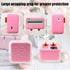 LeoTube Silicone Shell Cover Case for Yoto Mini Player, Protective Sleeve Compatible with Mini Bluetooth Speaker (Pink)