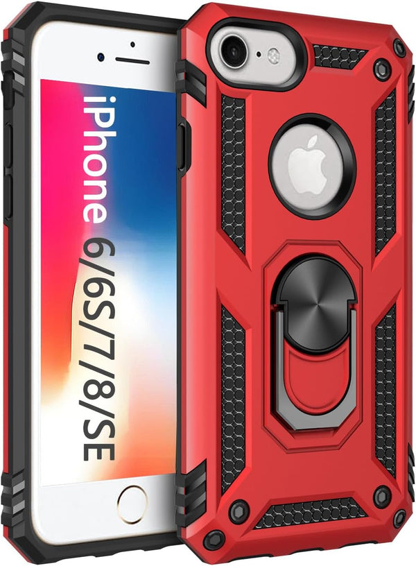 Korecase Compatible with iPhone 6 6s 7 8 Case, Extreme Protection Military Armor Dual Layer Drop Proof Cover