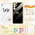 LeYi Galaxy S23 FE Case: Luxury Soft TPU, Tempered Glass Protector & Full Camera Lens Protection, Black, for Women.