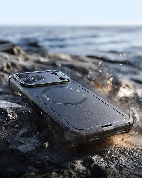 ESR 17 23ft for iPhone Pro Max Phone Case, Military-Grade Drop Protection, Shock-Absorbing Rugged Cover, MagSafe