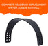 WC HeadbandZ Maxwell, Upgraded Silicone Headband for Audeze Maxwell by Wicked Cushions, Black