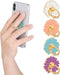 Cell Phone Ring Stand, 4PCS Cute Daisy Cell Phone Ring Holders, 180°/360° Rotation Metal Finger Ring Stand for Most