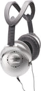 Koss UR18 Collapsible Home Headphones, Silver Finish with 3.5mm Jack, Standard Packaging