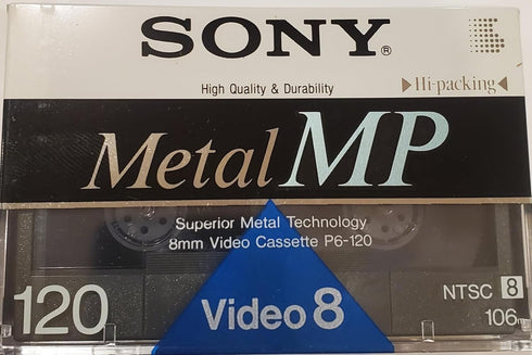 Sony Camcorder Video Tape 8 mm Standard 120 Minutes