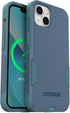 OtterBox iPhone 13 (Only) Commuter Series Case Thin, Dual-Layer, Pocket-Friendly, Port Cover Blue/Teal