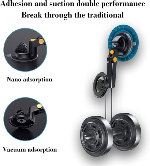 Magnetic Car Phone Holder Mount for Dashboard Windshield Air Vent, Compatible with iPhone 14 13 12 Pro Max Plus Mini,