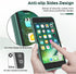 LeYi Green Liquid Silicone Case for iPhone 8/7/6s/6 with Stand & 2 Glass Screen Protectors - Shockproof Cover for All