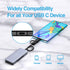 USB C USB3.0 SD Card Reader, 5in1 Multi Card Reader for SD/TF/CF/Micro SD/MS/M2, Drive Free
