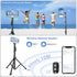 SENSYNE 62" Phone Tripod & Selfie Stick, Extendable Cell Phone Tripod Stand with Wireless Remote