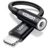 UGREEN Lightning to 3.5mm Headphone Adapter, MFi Certified, Compatible with iPhone 14 Pro Max/14 Plus/13/12/11/SE,