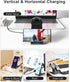 ADADPU 3 in 1 Wireless Charger for Samsung, Fast Charging Station Dock for Galaxy S24 Ultra S23 S22 S21, Galaxy Watch